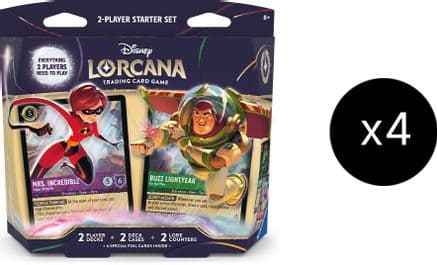 Disney Lorcana: Wilds Unknown 2-Player Starter Set Display — Wilds Unknown