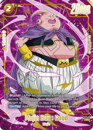 Majin Buu : Good (Gold) — Starter Deck EX: The Phase of Evolution