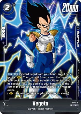 Vegeta — Starter Deck EX: The Beat of Ki