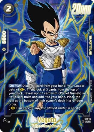 Vegeta (Gold) — Starter Deck EX: The Beat of Ki