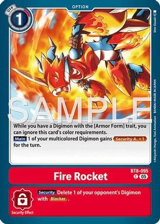 Fire Rocket (Reprint) — Advanced Booster Digimon Generation