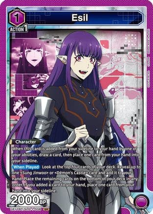 Esil (008) — UE17BT: SOLO LEVELING