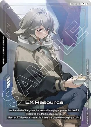 EX Resource (EXRP-005) (Mobile Suit Gundam Iron-Blooded Orphans) — Promotional EX Resource Tokens