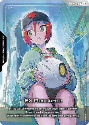EX Resource (EXRP-009) (Mobile Suit Gundam GQuuuuuuX) — Promotional EX Resource Tokens