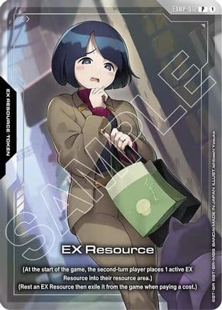 EX Resource (EXRP-012) (Mobile Suit Gundam GQuuuuuuX) — Promotional EX Resource Tokens