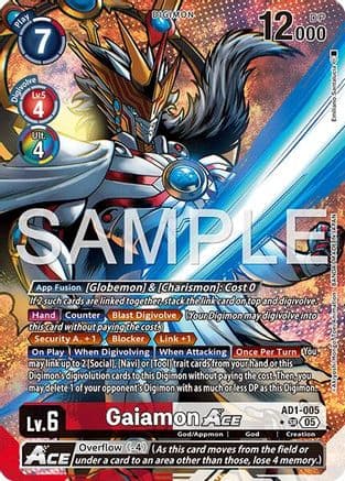 Gaiamon ACE (Alternate Art) — Advanced Booster Digimon Generation