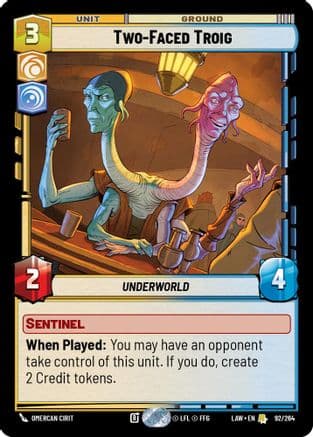 Two-Faced Troig — A Lawless Time