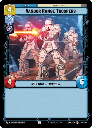 Vandor Range Troopers — A Lawless Time