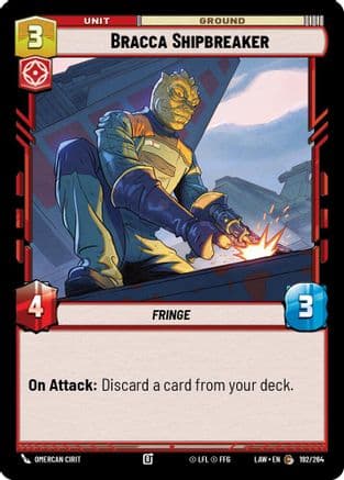 Bracca Shipbreaker — A Lawless Time Star Wars: Unlimited card by Omercan Cirit