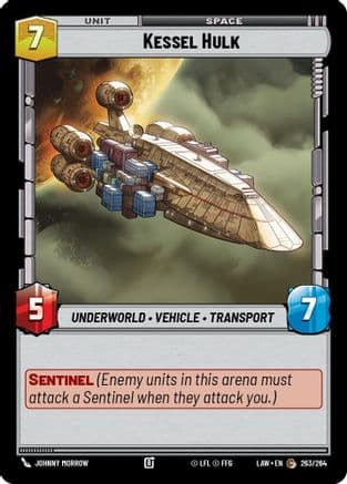 Kessel Hulk — A Lawless Time Star Wars: Unlimited card by Johnny Morrow