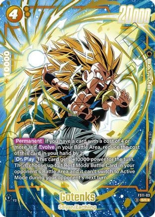 Gotenks - FS11-03 (Gold) — Dragon Ball Super: Fusion World card