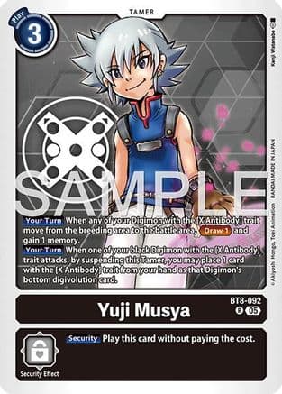 Yuji Musya (Reprint) — Advanced Booster Digimon Generation