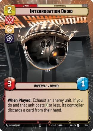 Interrogation Droid (Hyperspace) — A Lawless Time