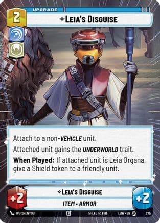 Leia's Disguise (Hyperspace) — A Lawless Time