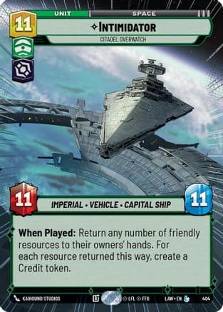 Intimidator - Citadel Overwatch (Hyperspace) — A Lawless Time