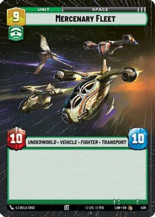 Mercenary Fleet (Hyperspace) — A Lawless Time