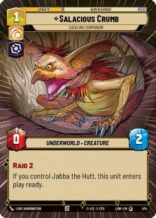 Salacious Crumb - Cackling Companion (Hyperspace) — A Lawless Time