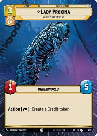 Lady Proxima - Where's the Money? (Hyperspace) — A Lawless Time