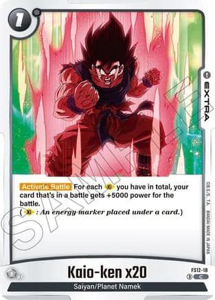 Kaio-ken x20 — Starter Deck EX: The Beat of Ki