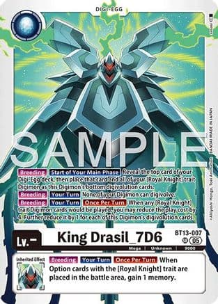 King Drasil_7D6 (Reprint) — Advanced Booster Digimon Generation