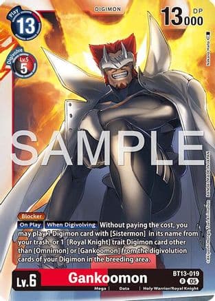 Gankoomon (Reprint) — Advanced Booster Digimon Generation
