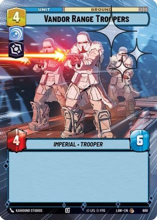 Vandor Range Troopers (Hyperspace Foil) — A Lawless Time