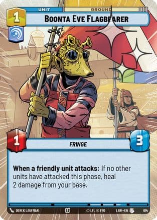 Boonta Eve Flagbearer (Hyperspace Foil) — A Lawless Time