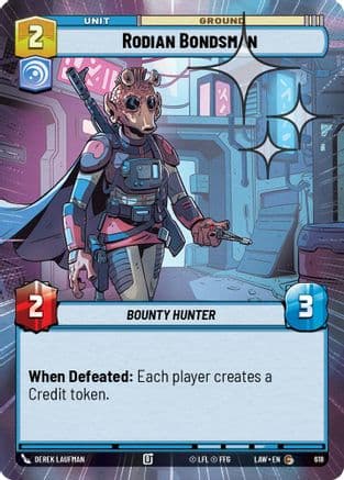 Rodian Bondsman (Hyperspace Foil) — A Lawless Time