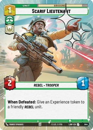 Scarif Lieutenant (Hyperspace Foil) — A Lawless Time