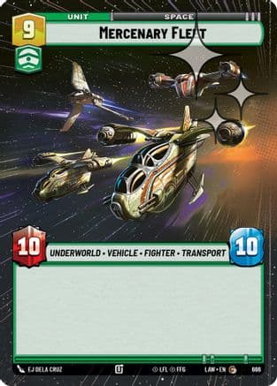 Mercenary Fleet (Hyperspace Foil) — A Lawless Time