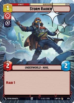 Storm Raider (Hyperspace Foil) — A Lawless Time