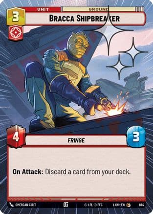 Bracca Shipbreaker (Hyperspace Foil) — A Lawless Time Star Wars: Unlimited card by Omercan Cirit