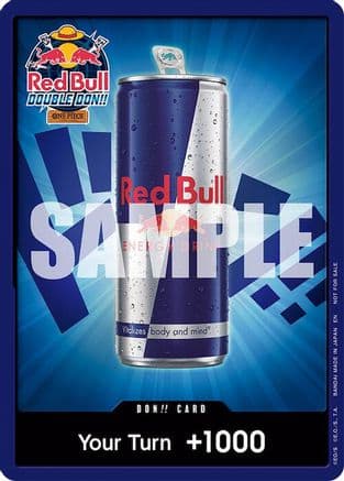 DON!! Card (Red Bull Don!!) — One Piece Promotion Cards