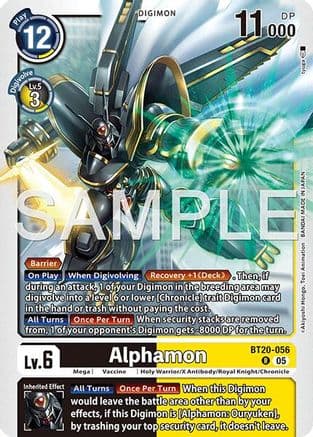 Alphamon (Reprint) — Advanced Booster Digimon Generation