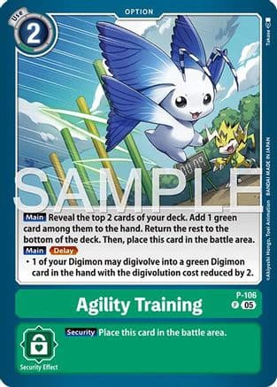 Agility Training (Reprint) — Advanced Booster Digimon Generation