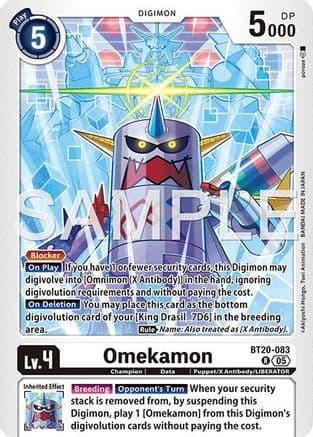 Omekamon - BT20-083 (Reprint) — Advanced Booster Digimon Generation