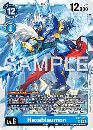 Hexeblaumon (Reprint) — Advanced Booster Digimon Generation