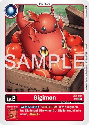 Gigimon (Reprint) — Advanced Booster Digimon Generation