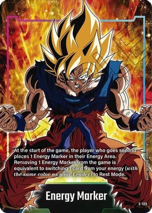 Energy Marker (E-123) — Fusion World Energy Markers