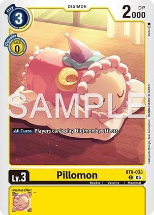 Pillomon (Reprint) — Advanced Booster Digimon Generation
