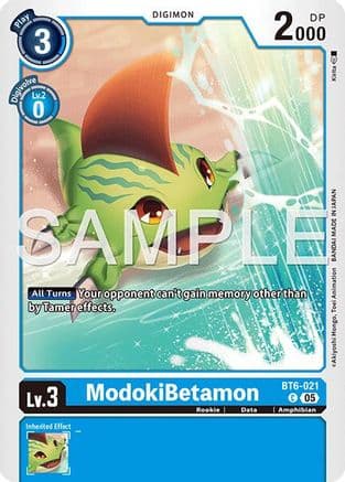 ModokiBetamon (Reprint) — Advanced Booster Digimon Generation
