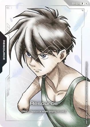 Resource (RP-024) (Mobile Suit Gundam Wing) — Promotional Resource Tokens