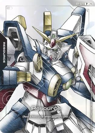 Resource (RP-025) (Mobile Suit Gundam Wing) — Promotional Resource Tokens