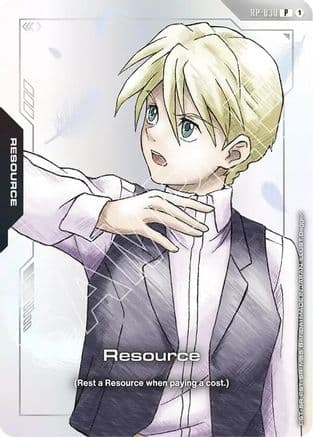 Resource (RP-030) (Mobile Suit Gundam Wing) — Promotional Resource Tokens