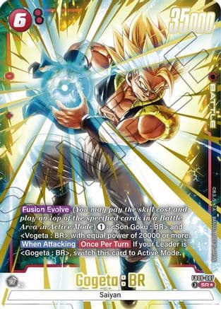 Gogeta : BR - FB09-007 (Alternate Art) — Dual Evolution