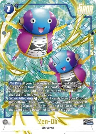 Zen-Oh - FB09-031 (Alternate Art) — Dual Evolution