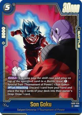 Son Goku - FB09-036 (Alternate Art) — Dual Evolution