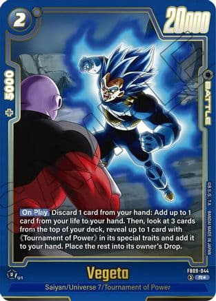Vegeta - FB09-044 (Alternate Art) — Dual Evolution