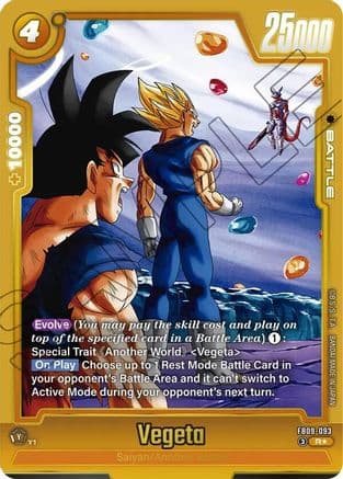 Vegeta - FB09-093 (Alternate Art) — Dual Evolution