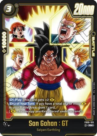 Son Gohan : GT - FB09-105 (Alternate Art) — Dual Evolution